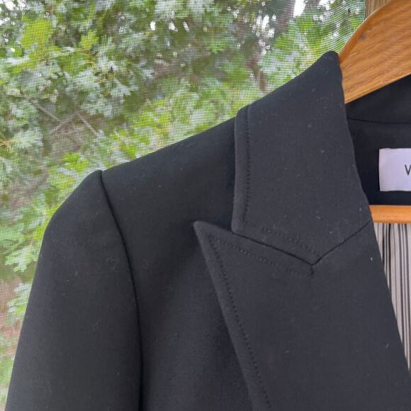 Veronica Beard Women's Black Cropped Blazer Size 4 - Picture 4 of 9